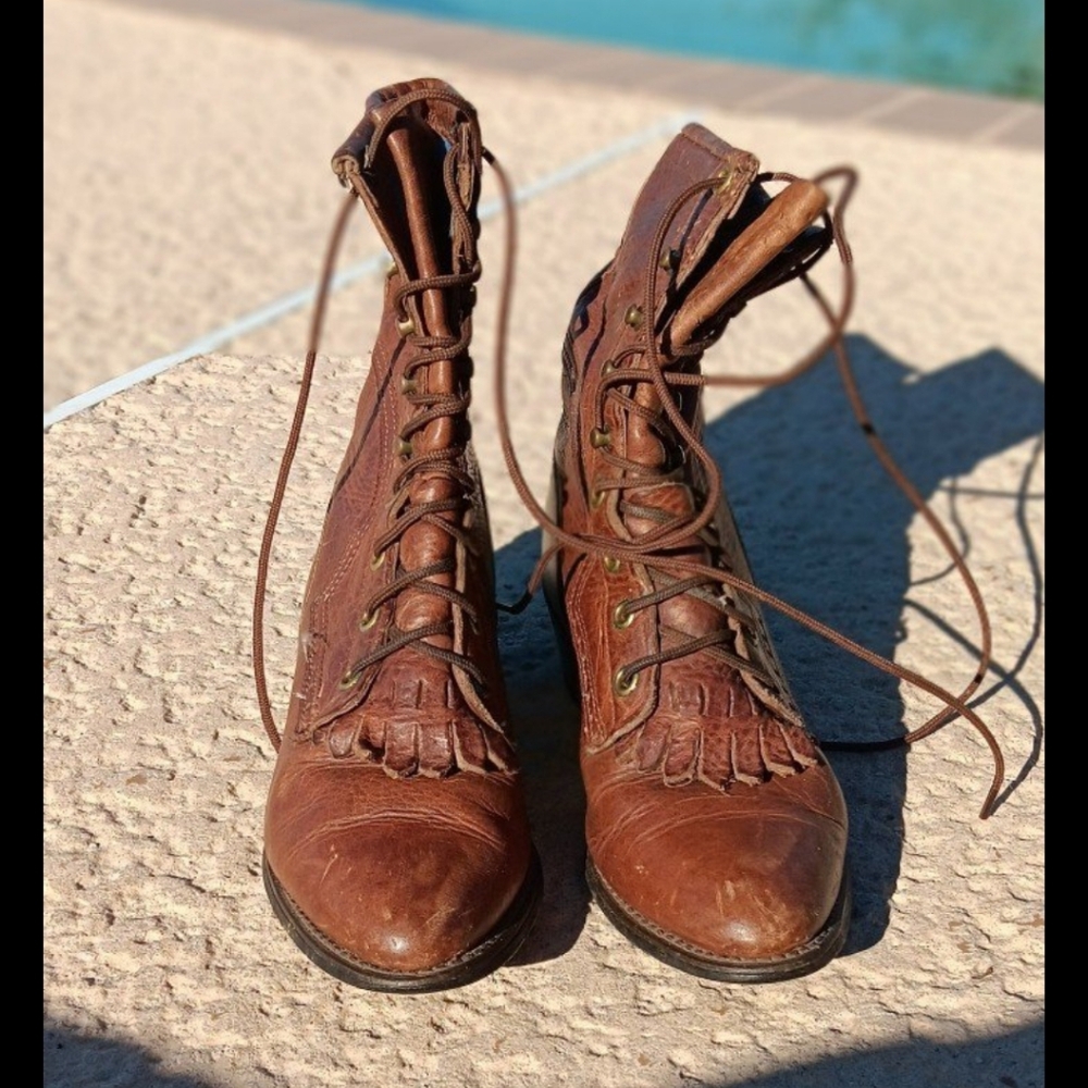 Size 5 leather boots